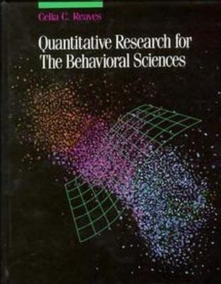 Quantitative Research for the Behavioral Sciences Doc